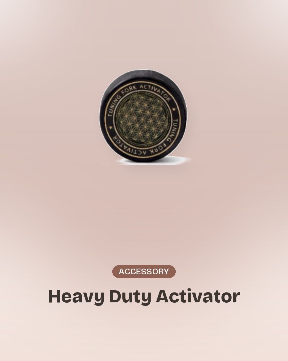 Heavy Duty Tuning Fork Activator
