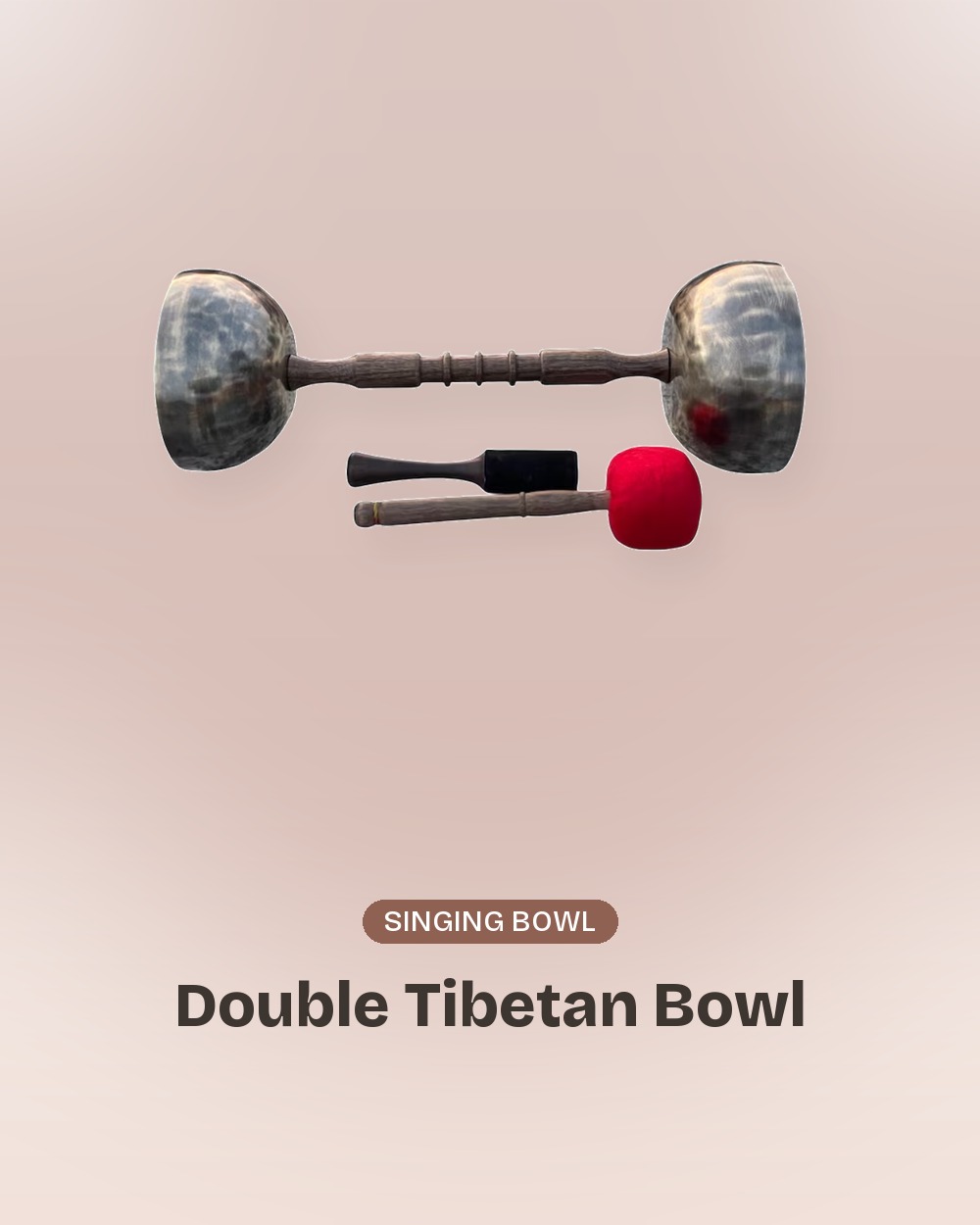 Double Tibetan Bowl